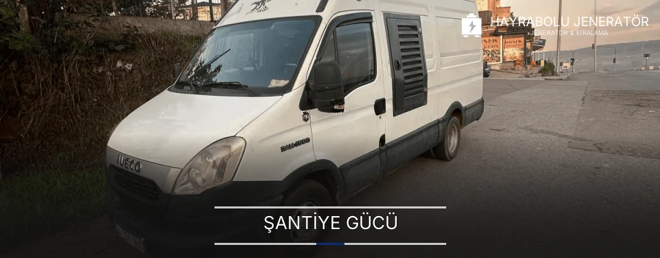 Hayrabolu İnşaat Mobil Jeneratör Kiralama Firmaları