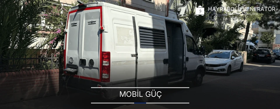 Hayrabolu Taşınabilir Mobil Jeneratör Kiralama Firmaları